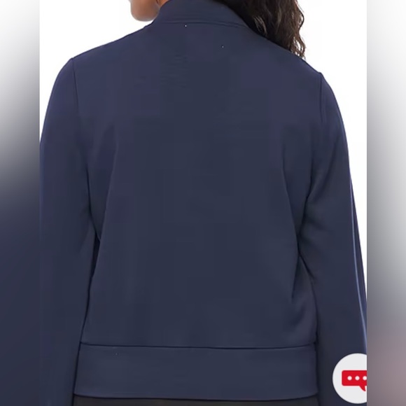 Stylus Lightweight Bomber Ladies Jacket in Navy blue size L - Picture 7 of 8